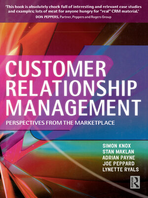 cover image of Customer Relationship Management